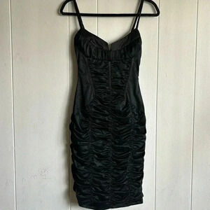 Sexi little black BEBE dress size S